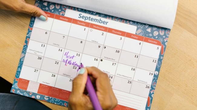 Kalender September 2025.